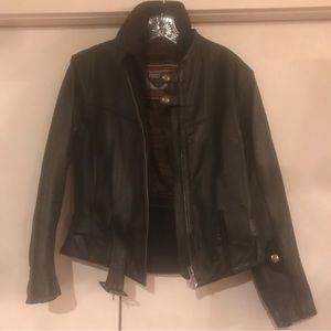 First Gear Woman’s Heavy Duty Motorcycle Jacket.